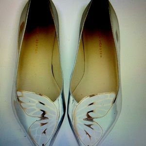 Sophia Webster BiBi butterfly metallic leather